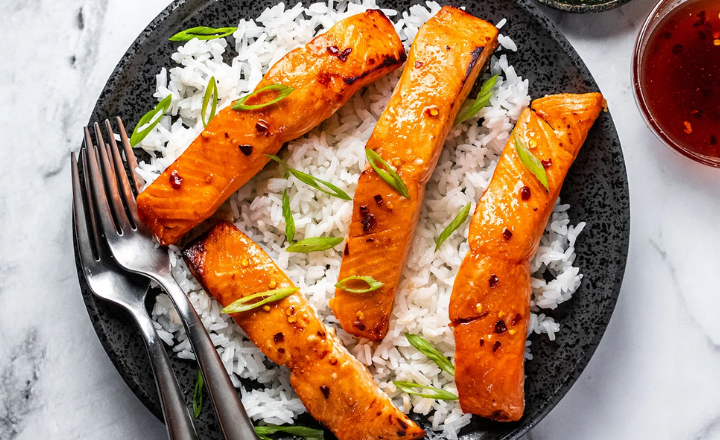 10 amazing delicious Hot Honey Salmon