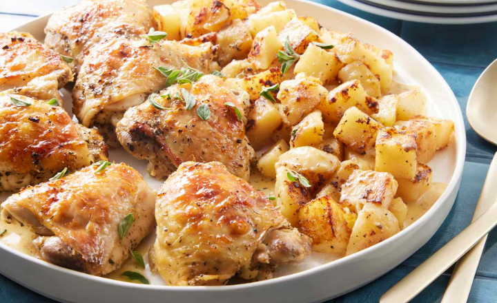 Irresistible Greek-Style Lemon Chicken and Potatoes