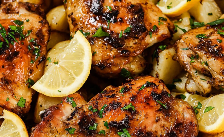 Irresistible Greek-Style Lemon Chicken and Potatoes