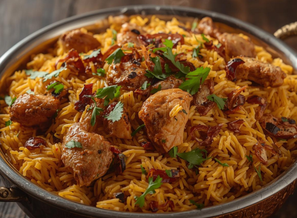 Easy Chicken Biryani Recipe