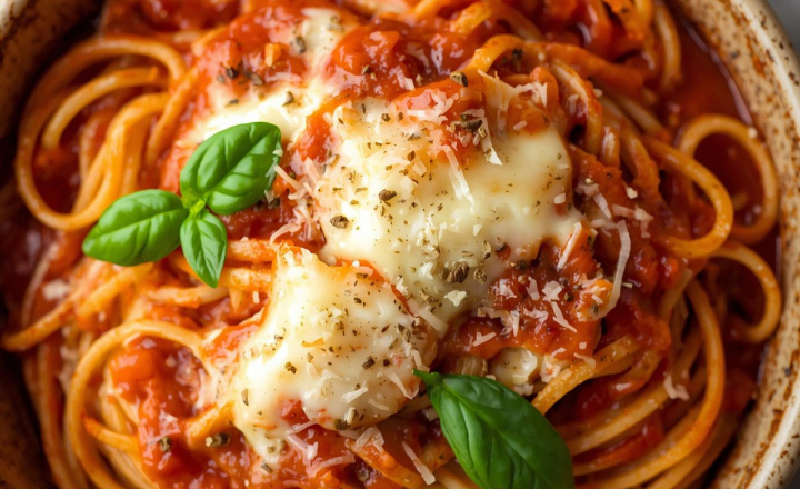Easy Cheesy Million Dollar Spaghetti