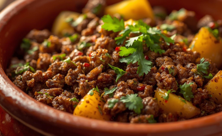 Easy Flavorful Aloo Qeema Recipe
