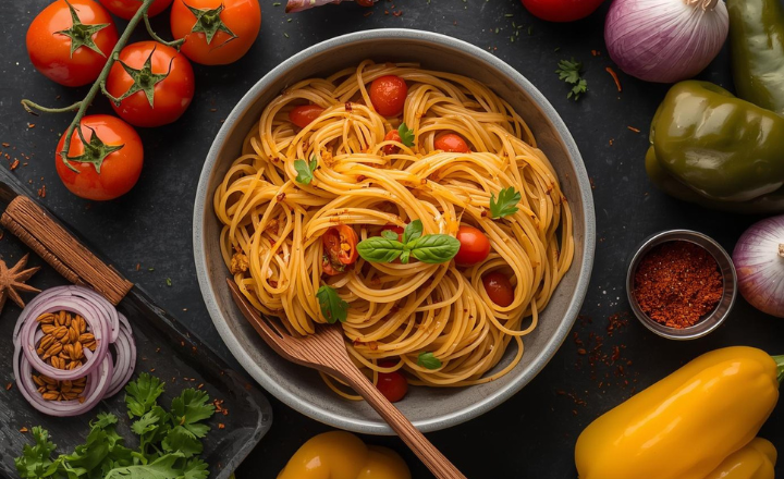 Easy Flavorful Masala Pasta Recipe