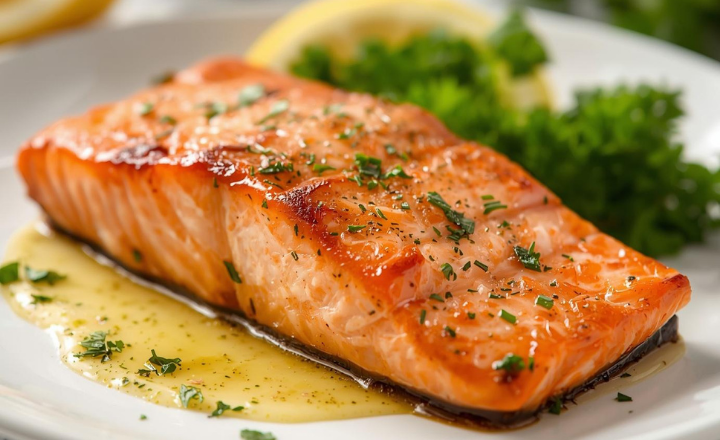 Easy Juicy Air Fryer Salmon Recipe