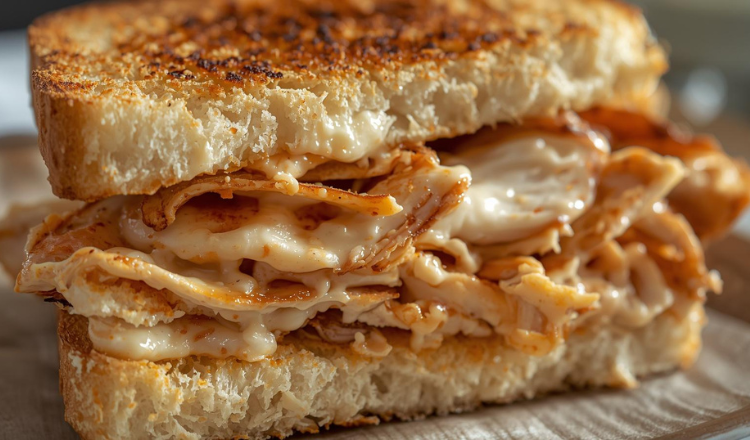Best Ever Chicken Mayo Cheese Sandwich