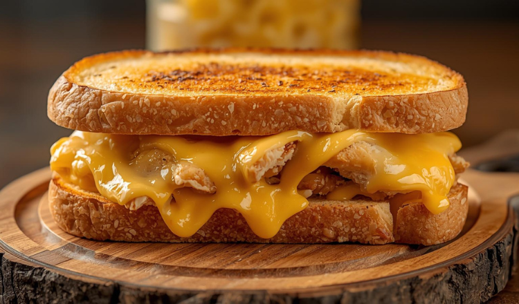 Best Ever Chicken Mayo Cheese Sandwich