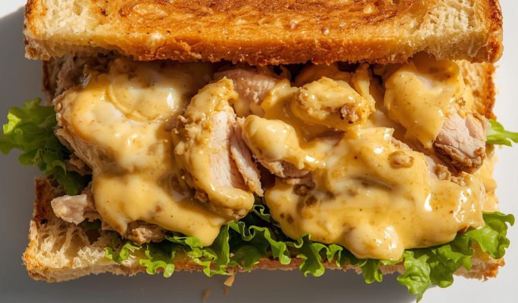 Best Ever Chicken Mayo Cheese Sandwich